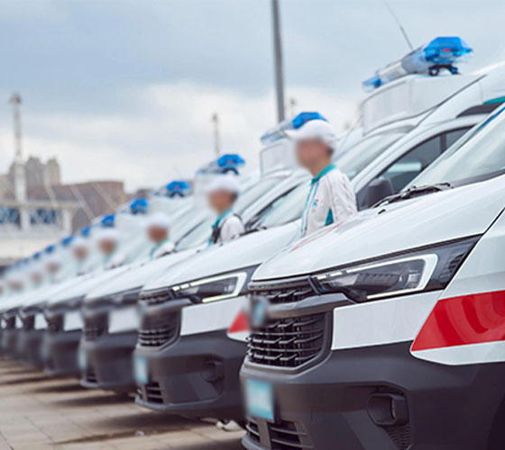 赞皇县服务车队展示